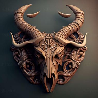 3D model horns (STL)